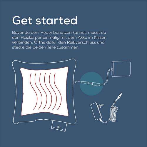 Beurer HK77 Heaty Akku-Heizkissen obsidian-blue - 6