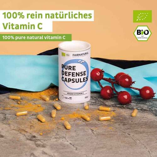 Fairnatural Bio Acerola Vitamin C hochdosiert Kapseln  - 2