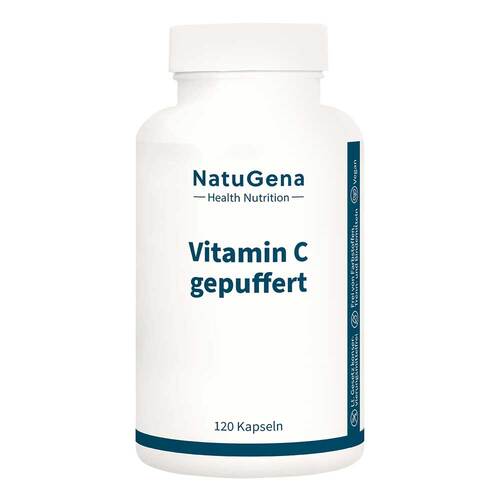 Vitamin C Gepuffert hochdos. + Magnesium vegan Kapseln  - 1