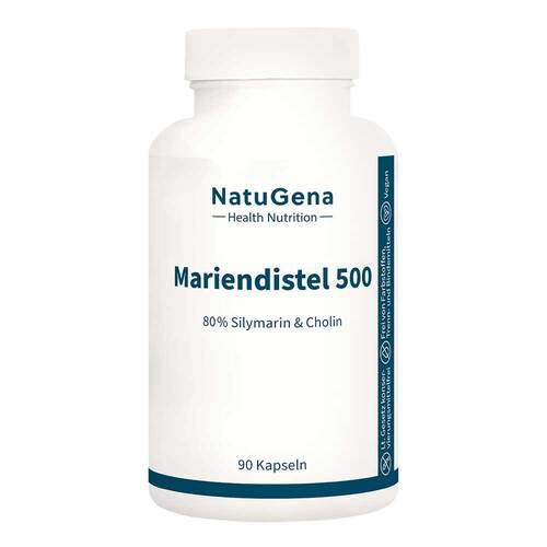 Mariendistel 500 Silymarin &amp; Cholin vegan Kapseln - 1