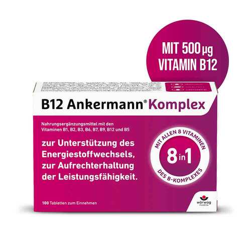 B12 Ankermann Komplex &uuml;berzogene Tabletten - 2