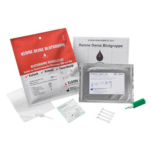 Blutgruppe Schnelltest-AB0 + Rhd - 1