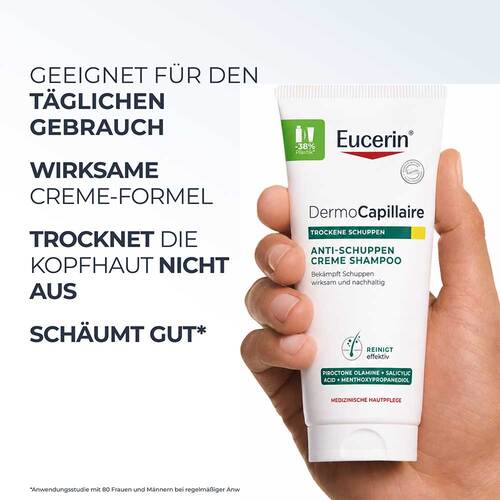 Eucerin Dermocapillaire Anti-Schuppen Creme Shampoo  - 5