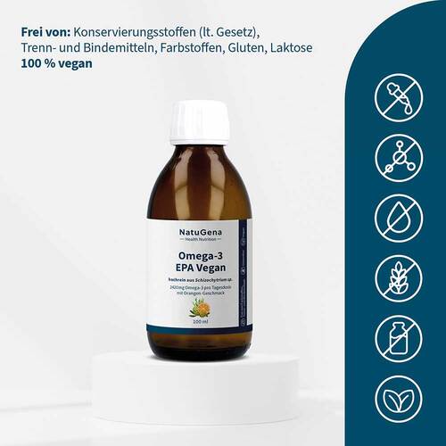 Omega-3 EPA 1250 mg + Vitamin E vegan Emulsion - 2
