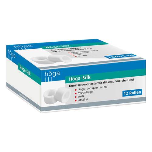 H&ouml;ga-Silk Pflaster 2,5 cmx5 m - 1