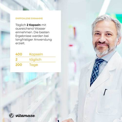 Vitamin C + D3 + Zink Bisglycinat vegetarisch Kapseln - 6