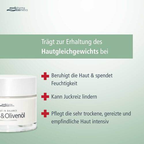 Haut in Balance Urea &amp; Oliven&ouml;l Gesichtspflege Creme  - 4