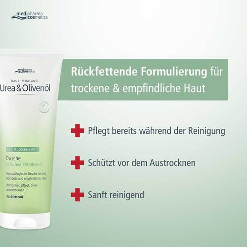 Haut in Balance Urea &amp; Oliven&ouml;l Dusche - 4