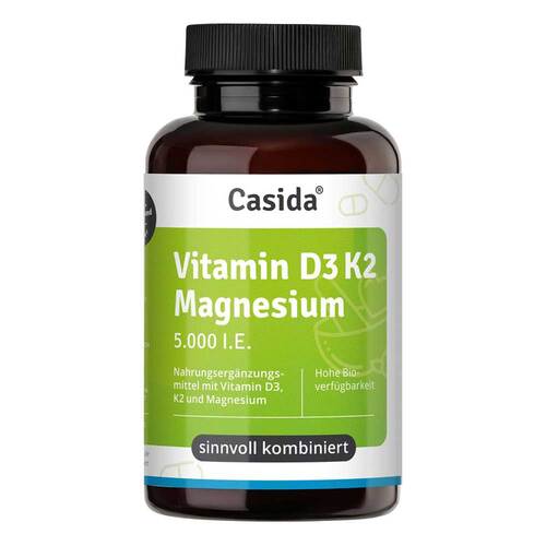 Vitamin D3 K2 Magnesium 5000 I.E. Kapseln - 1