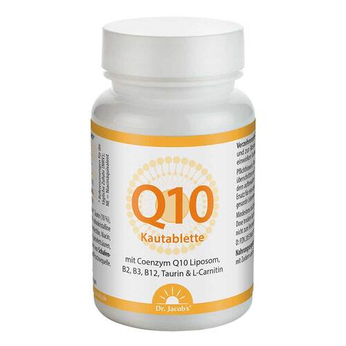 Coenzym Q10 Kautabletten Taurin L-Carnitin Dr. Jacob`s - 1
