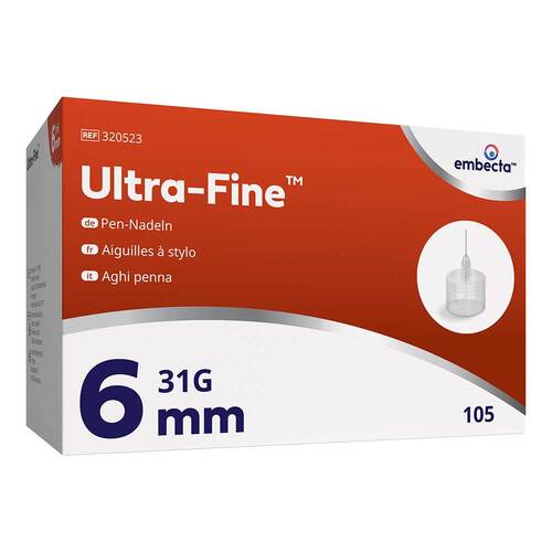 Ultra-Fine Pen-Nadeln 6 mm - 1