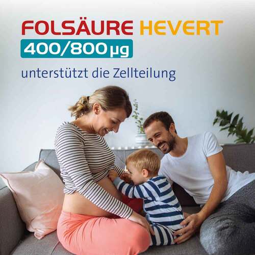 Fols&auml;ure Hevert 400 / 800 µg Tabletten - 2