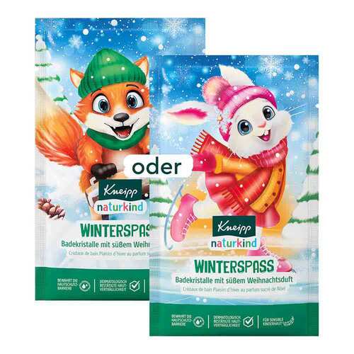 Kneipp naturkind Badekristalle Winterspa&szlig; - 1