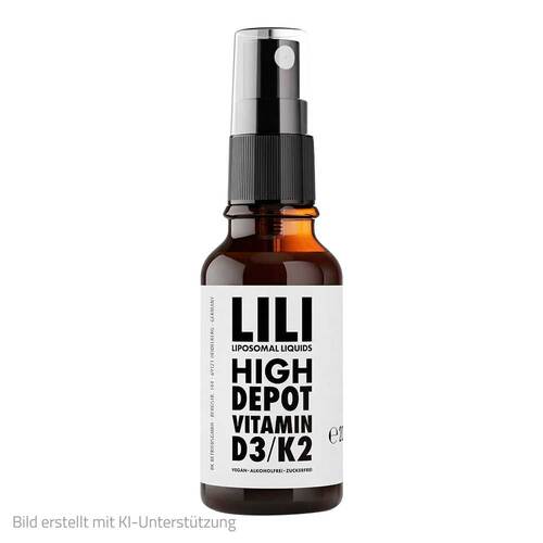 Vitamin D3 5000 I.E. K2 vegan liposomal Spray - 1