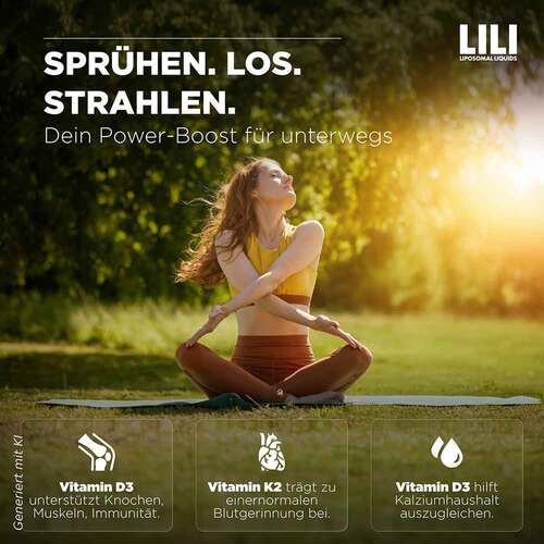 Vitamin D3 5000 I.E. K2 vegan liposomal Spray - 2