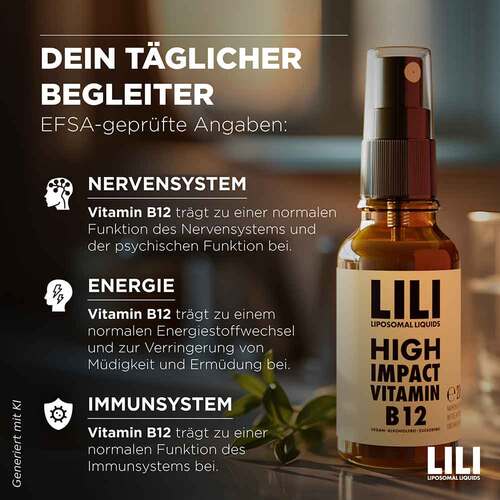 Vitamin B12 500 µg vegan liposomal Spray - 2