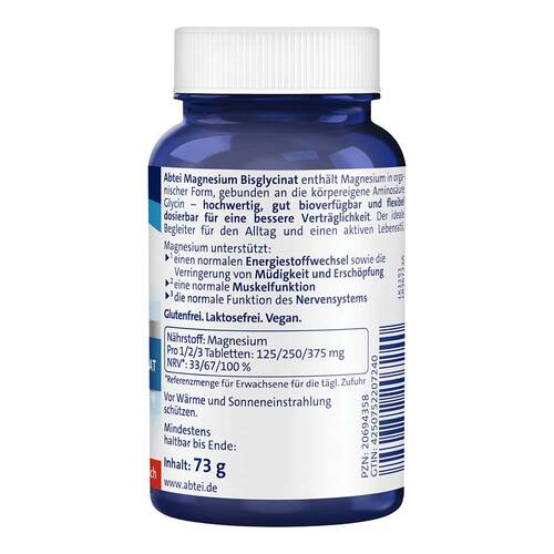 Abtei Magnesium Bisglycinat Tabletten - 2
