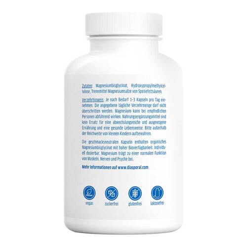 Magnesium Diasporal Bisglycinat pure Kapseln - 3