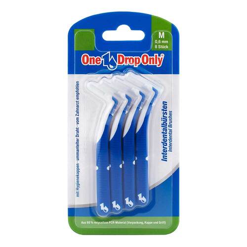One Drop Only Interdentalb&uuml;rsten M 0,6 mm blau - 1