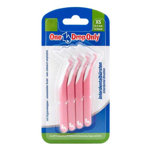 One Drop Only Interdentalb&uuml;rsten XS 0,4 mm rosa - 1