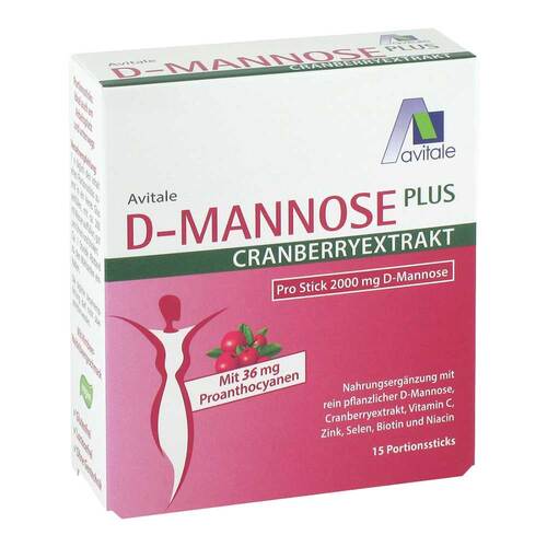 D-Mannose Plus Cranberryextrakt 2000mg Pulver Sticks - 1