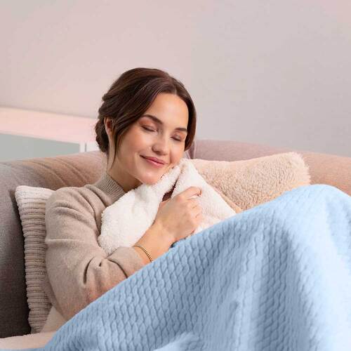 Medisana Kuschel-Heizdecke HB415 130x180cm jeansbl - 4