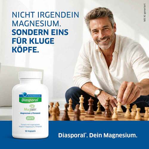 Magnesium Diasporal Magtein L-Threonat pure Kapseln  - 6