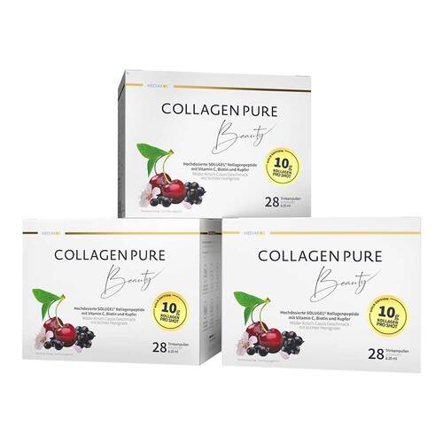Collagen Pure Beauty 10g Kollagen 3-Monats-Kur Tra - 1