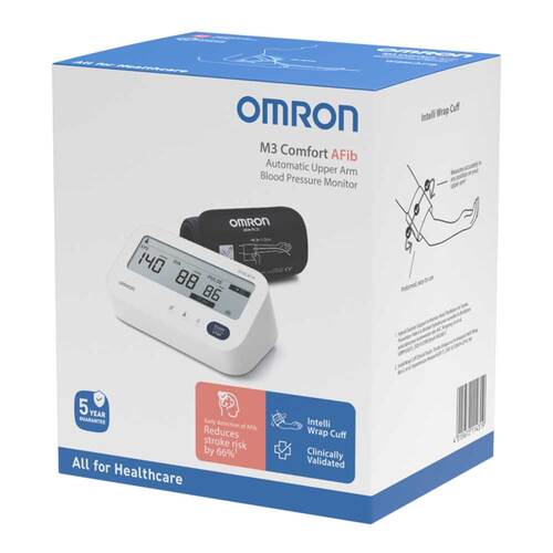 Omron M3 Comfort Afib Oberarm Blutdruckmessger&auml;t - 2