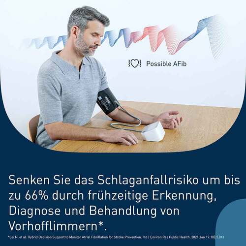 Omron M3 Comfort Afib Oberarm Blutdruckmessger&auml;t - 8