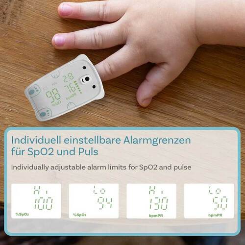 Pulox PO-235 Finger-Pulsoximeter f&uuml;r Kinder - 3