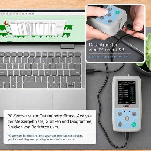 Pulox Abdm-50 Blutdruckmessger&auml;t Langzeitmessung - 4