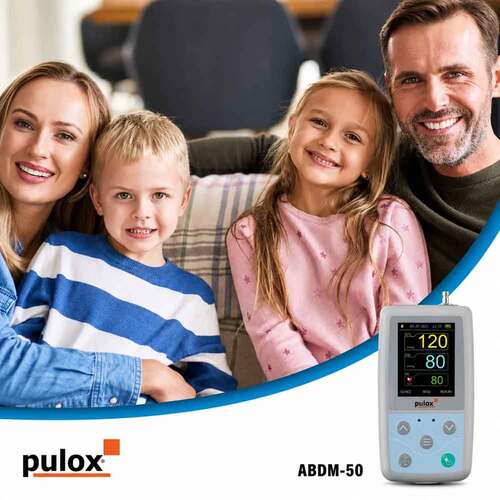 Pulox Abdm-50 Blutdruckmessger&auml;t Langzeitmessung - 6
