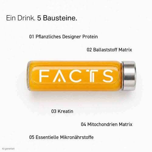 Facts Daily Vitality Ballastst.mit Protein &amp; Kreatin - 2