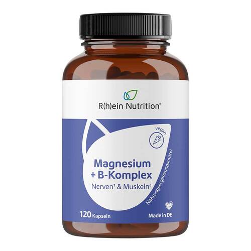 Magnesium + B-Komplex Nerven &amp; Muskeln hochdos.Kapseln  - 1