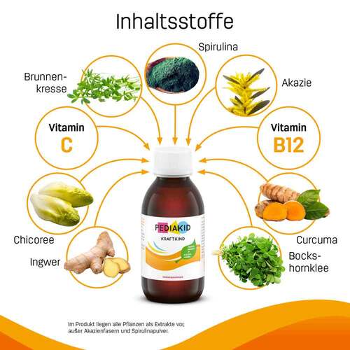 Pediakid Kraftkind Sirup Himbeergeschmack - 3
