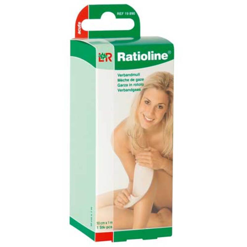 Ratioline Elastic Wundschnellverband 6 Cmx1 M 1 Pcs 