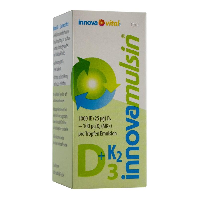 Innova Mulsin Vitamin D3 + K2 Emulsion 10 ml Meine OnlineApo