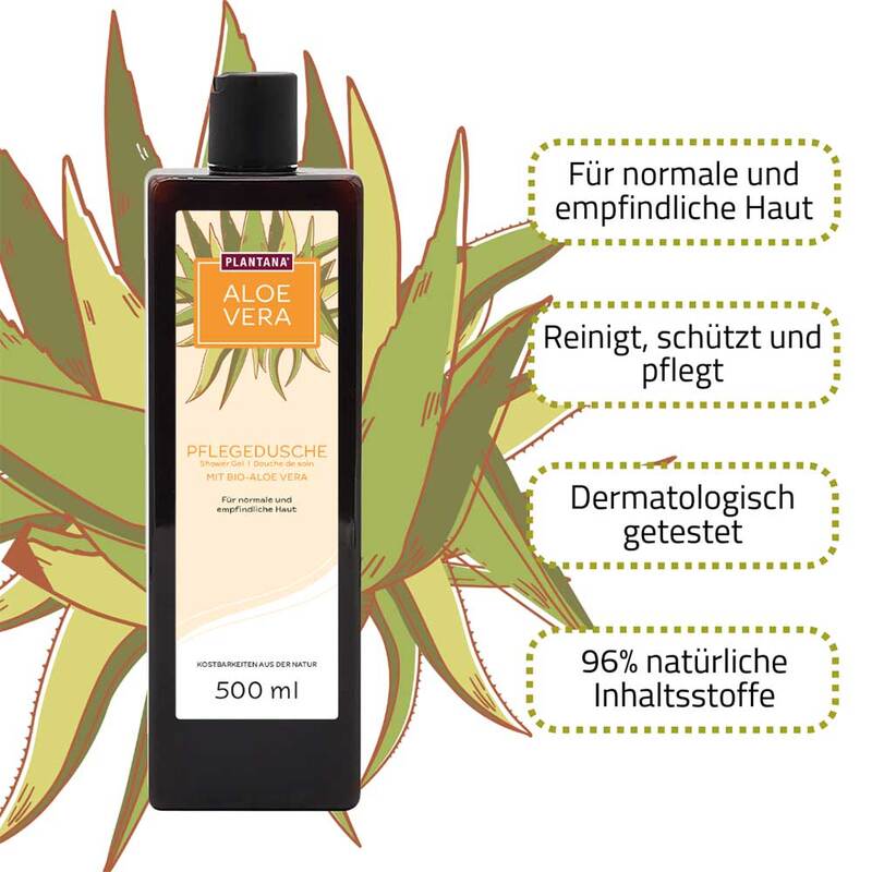Plantana Aloe Vera Pflege Duschbad mit Bio-Aloevera 500 ml - Meine OnlineApo